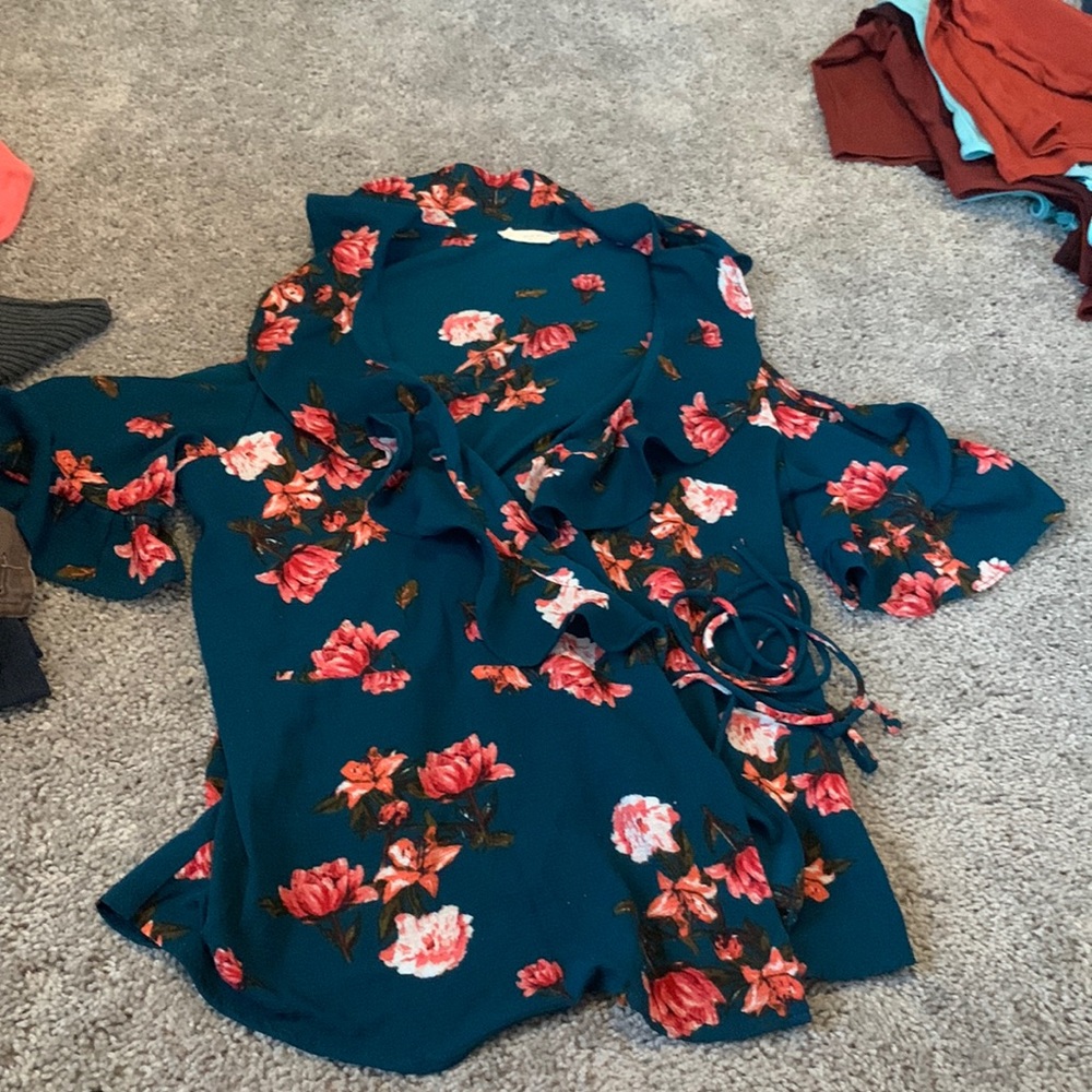 Large floral top